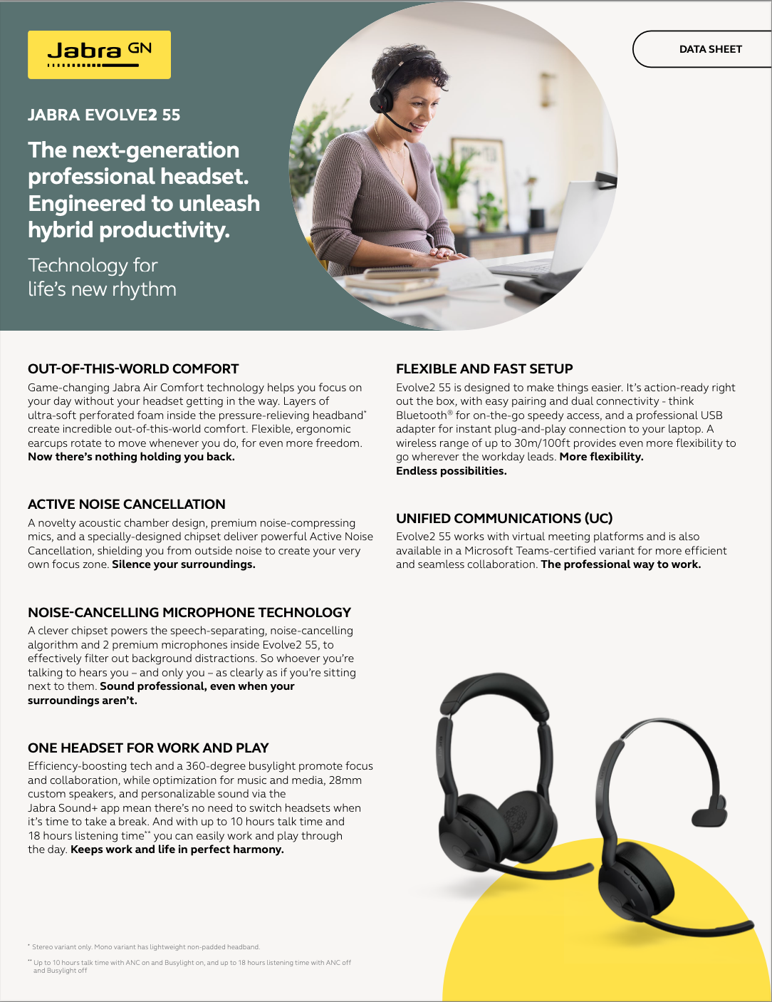 evolve2-55-datasheet-cover