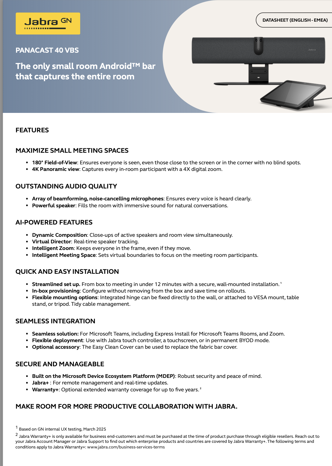 panacast-40-vbs-datasheet-cover