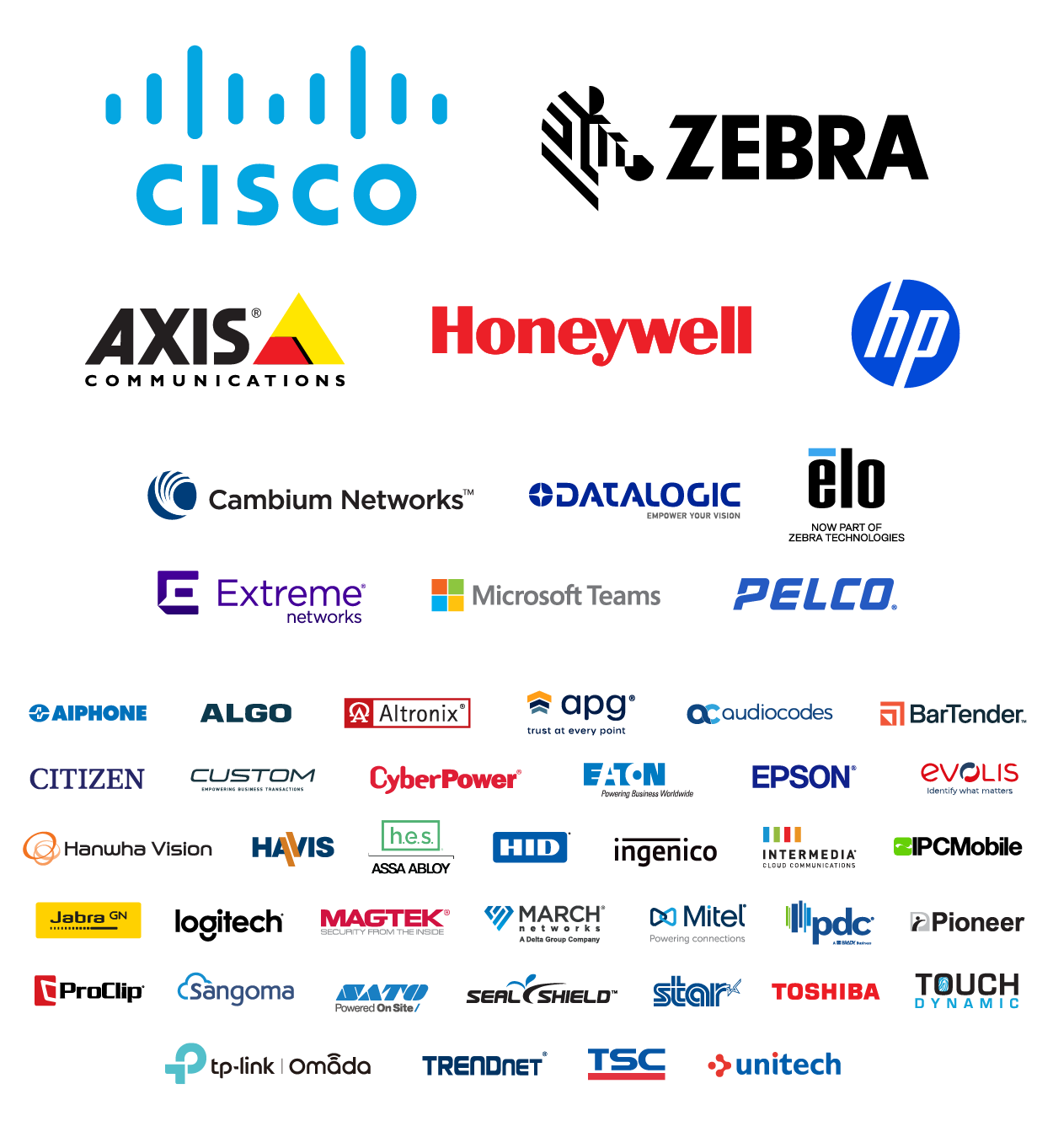 P126 logo grid